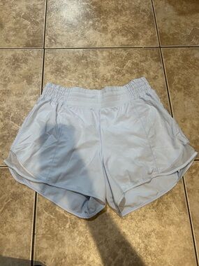 lululemon athletica Light Blue Women's Running Shorts